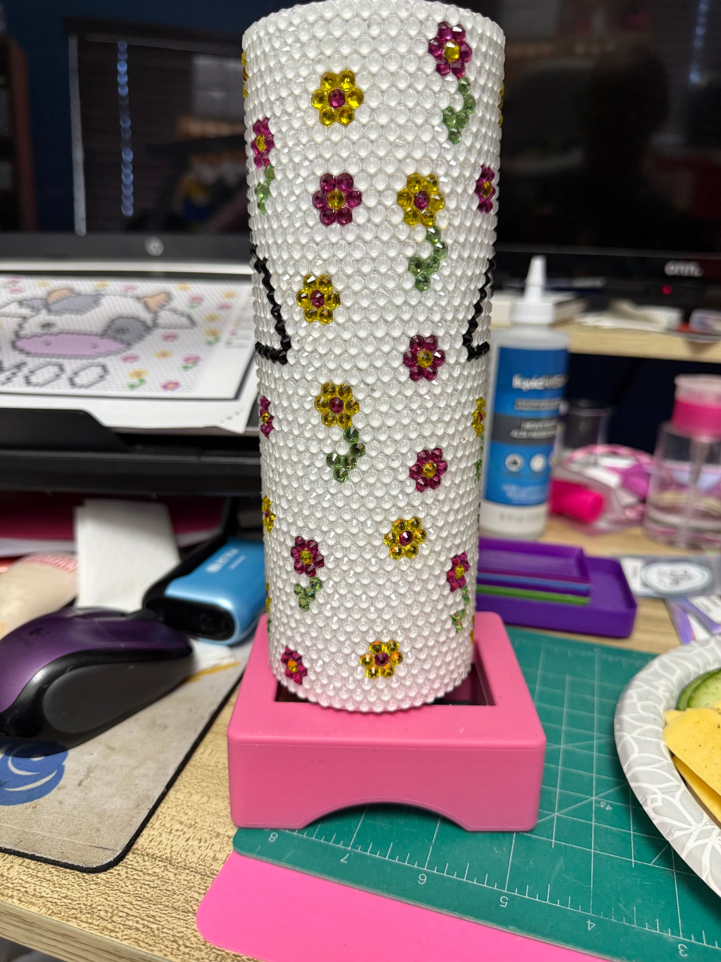 Moo 20 oz stainless steel tumbler