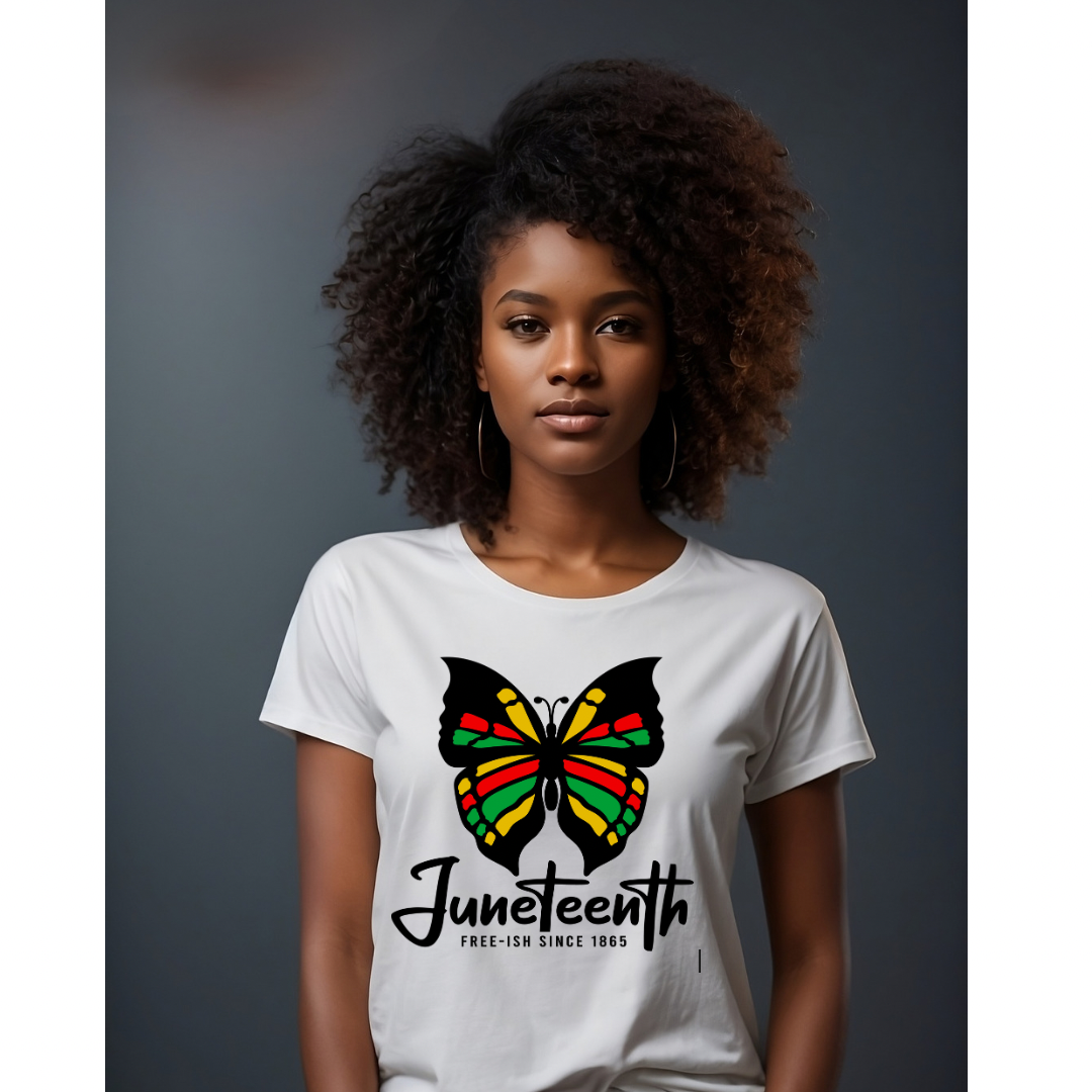 Women’s Juneteenth Butterfly Tee