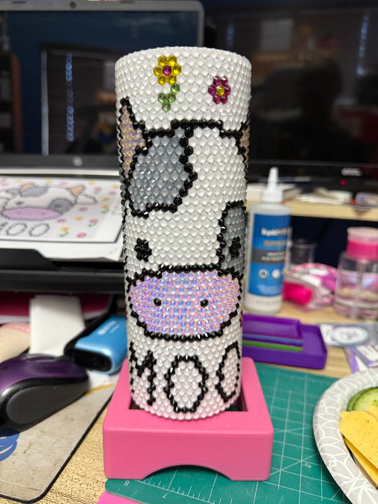 Moo 20 oz stainless steel tumbler