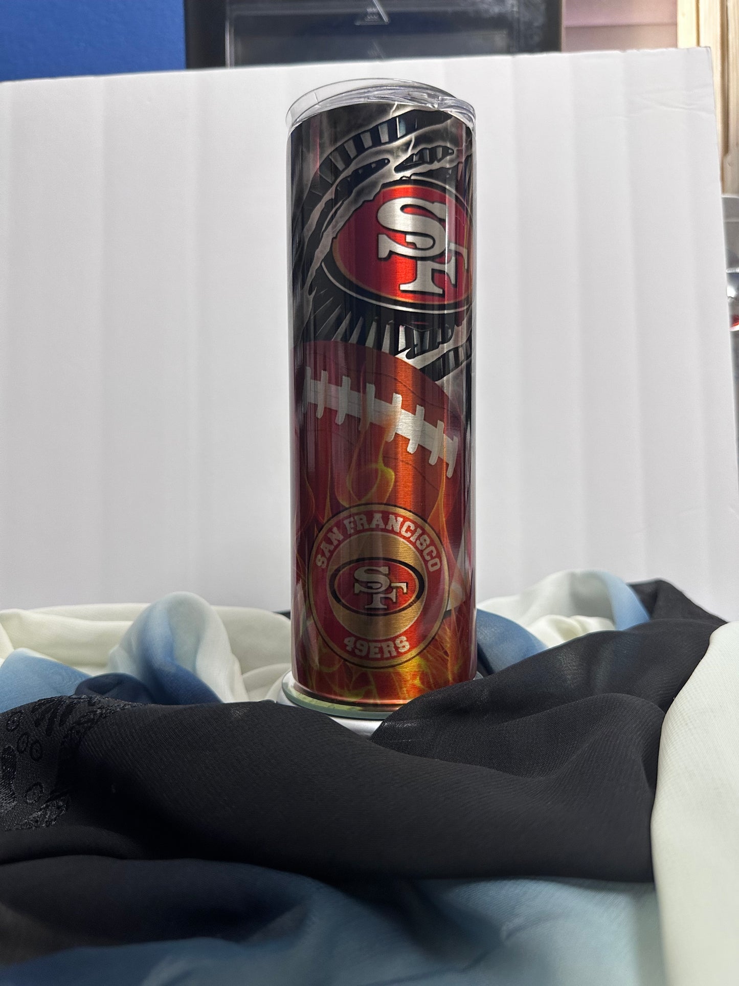 20 oz 49ers (Fire) Stainless Steel tumbler