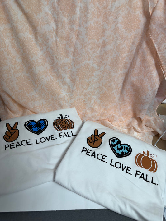 Peace Love Fall Tee