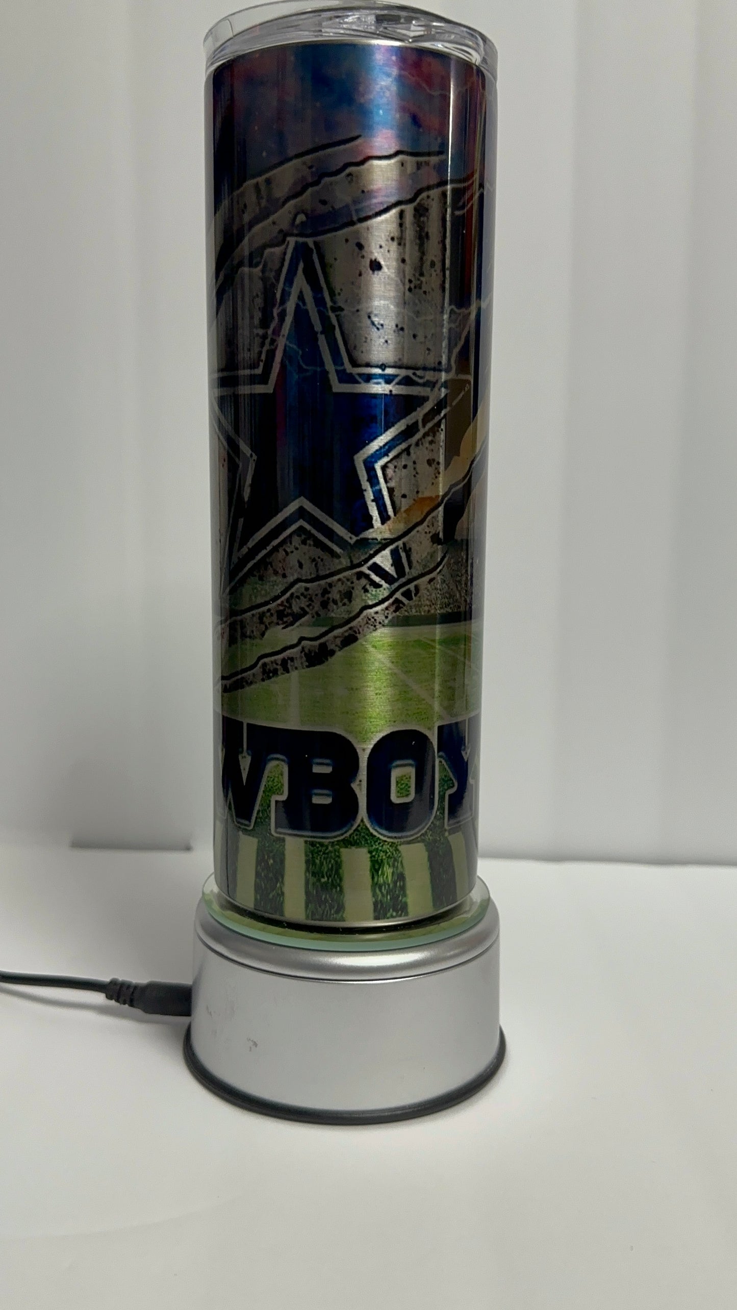 20 oz Cowboys (Stadium) Stainless Steel Tumbler