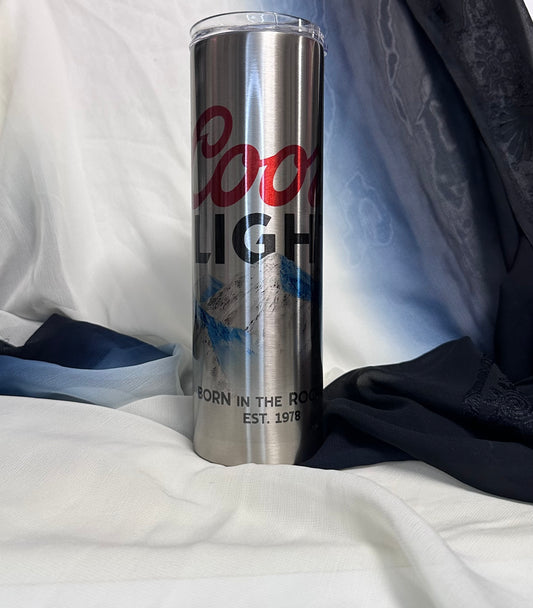 Custom Coors Light Tumbler