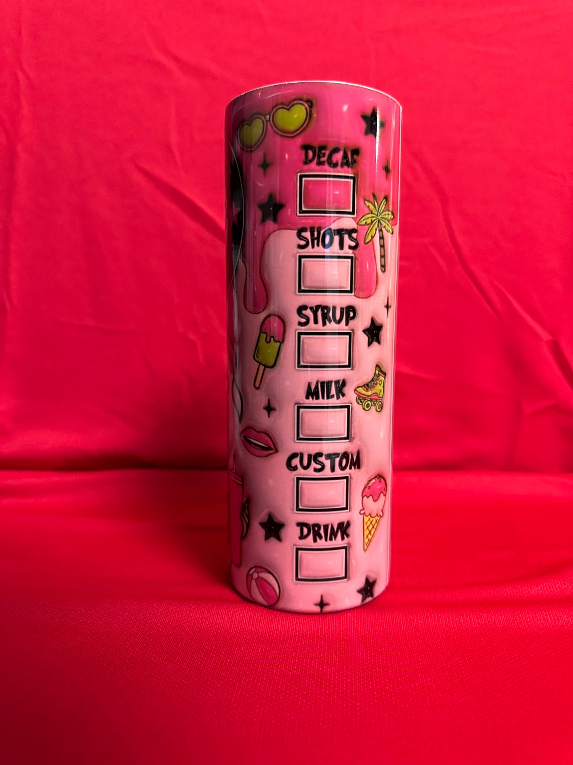 My Day Grinch Pink Tumbler