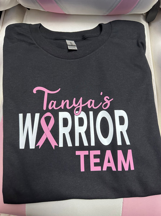 Tanya's Warrior Team Tee