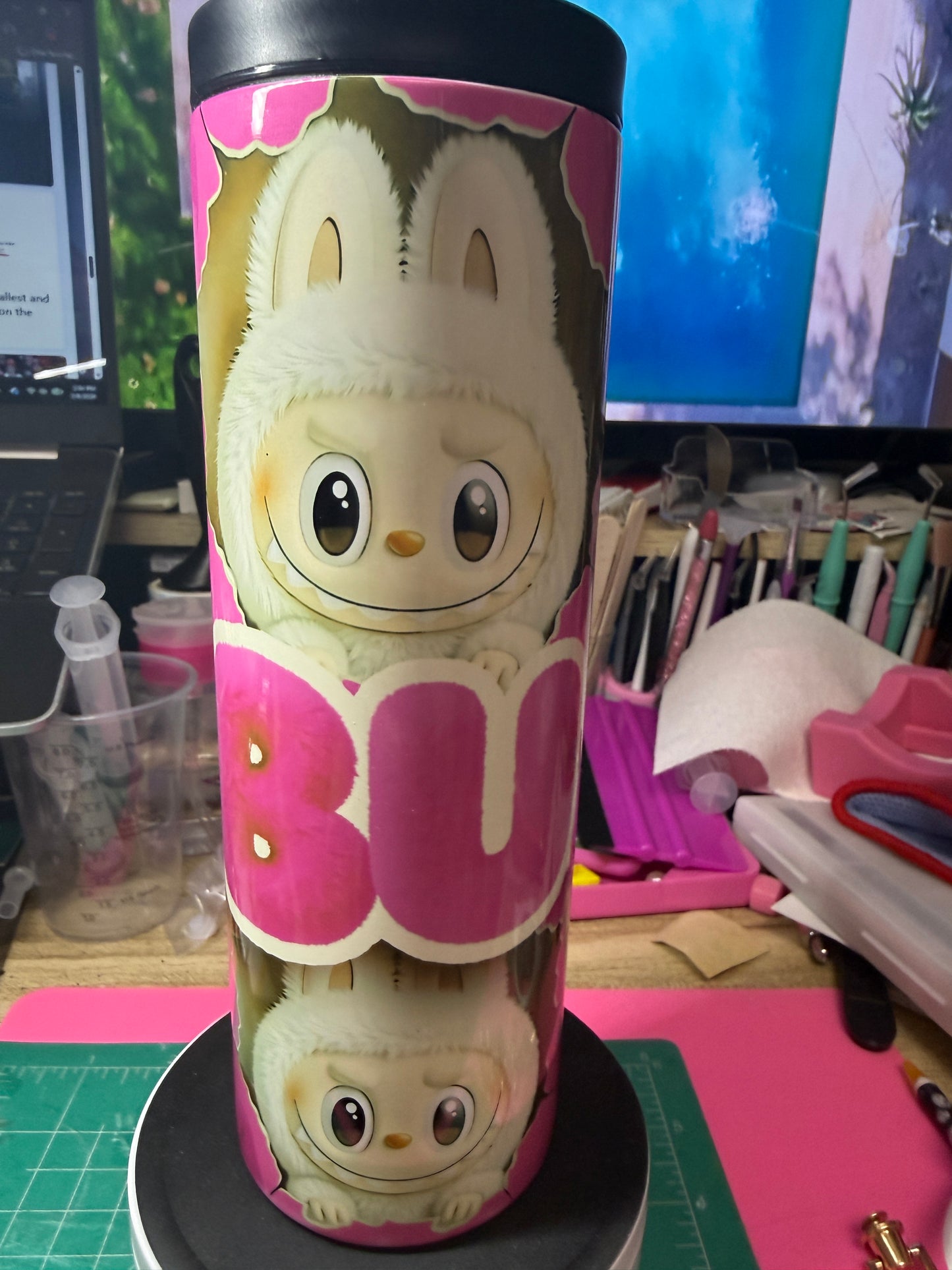 Pink LaBuBu 20 oz Duo Tumbler