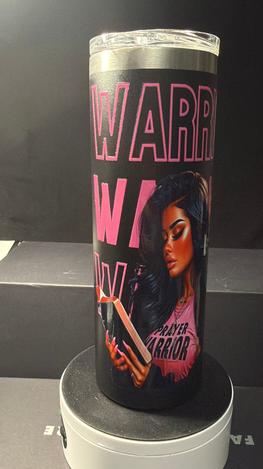 Prayer Warrior 20 oz Stainless Steel tumbler