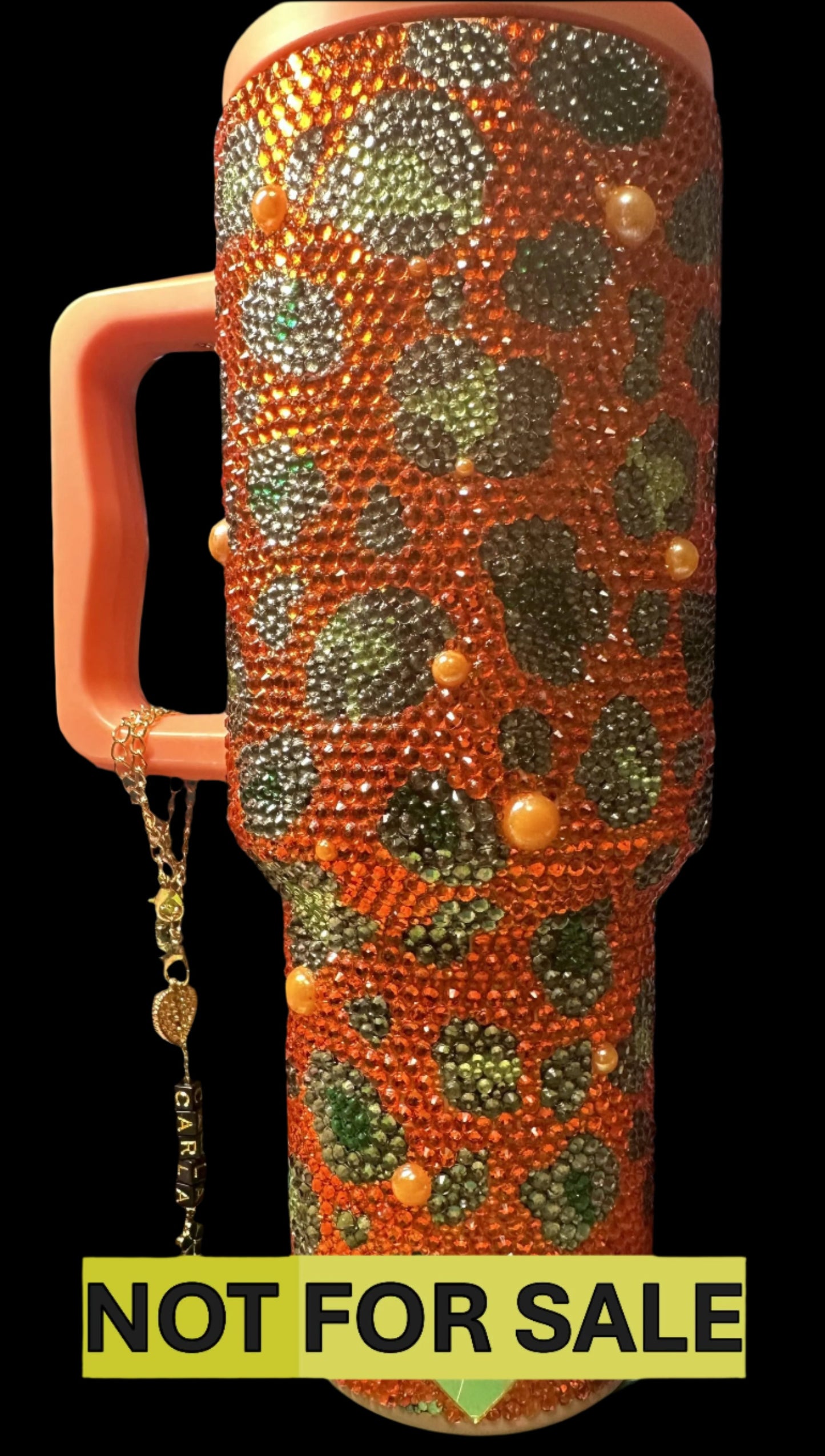 Custom 20-40 oz Stainless Steel Bling Cup (See description)